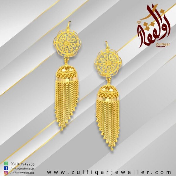 Gold Earring Design 008