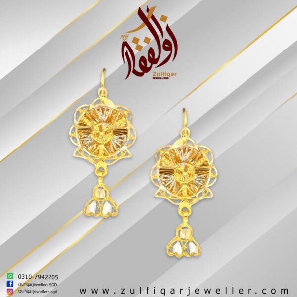 Gold Earring Design 009