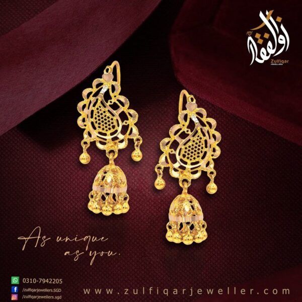 Gold Earring Design 013