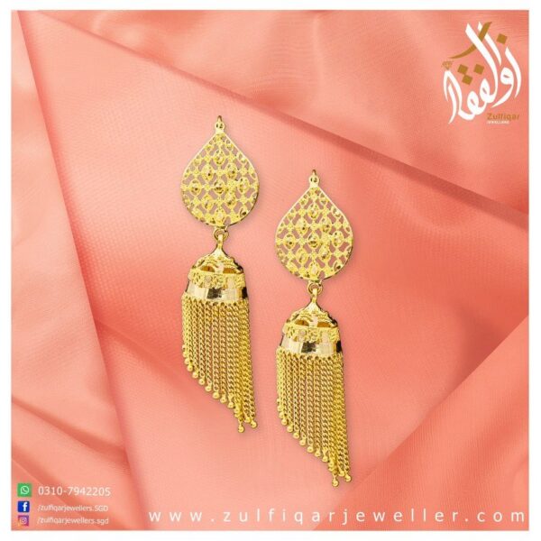 Gold Earring Design 014