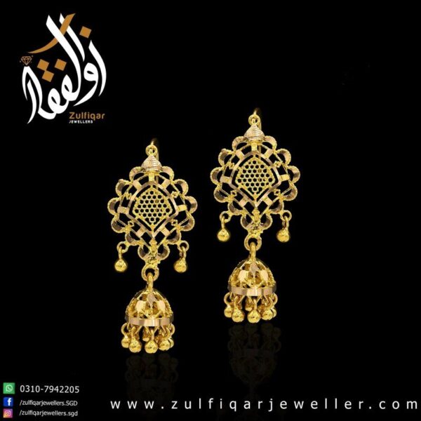 Gold Earring Design 015