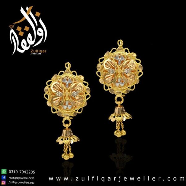 Gold Earring Design 016