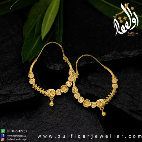 Gold Earring Design 017