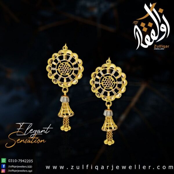 Gold Earring Design 020