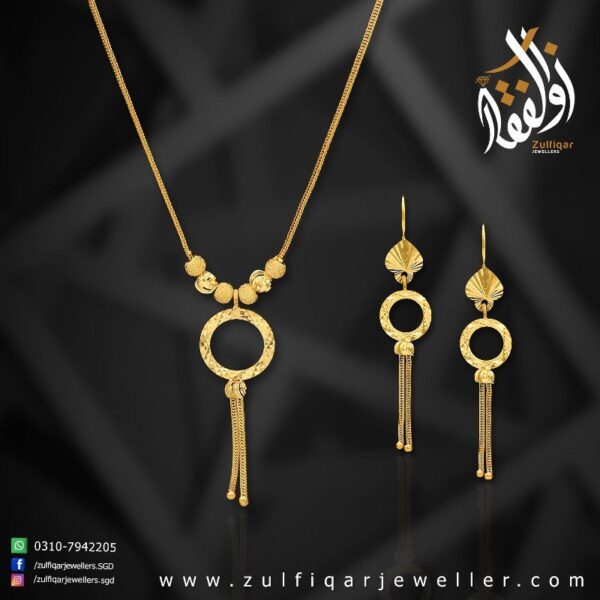 Gold Necklace Design 003