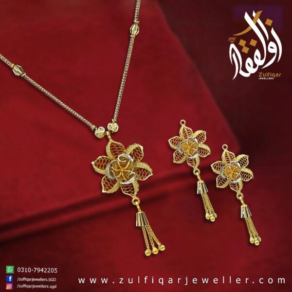 Gold Necklace Design 031