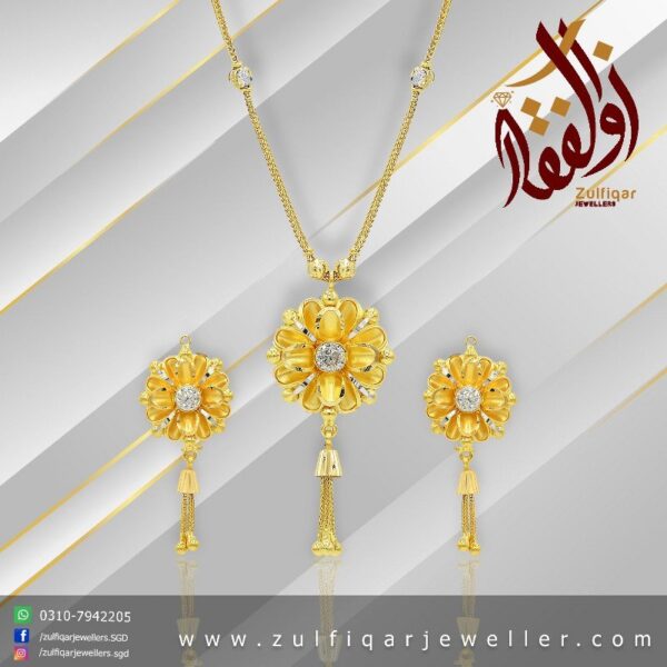 Gold Necklace Design 044