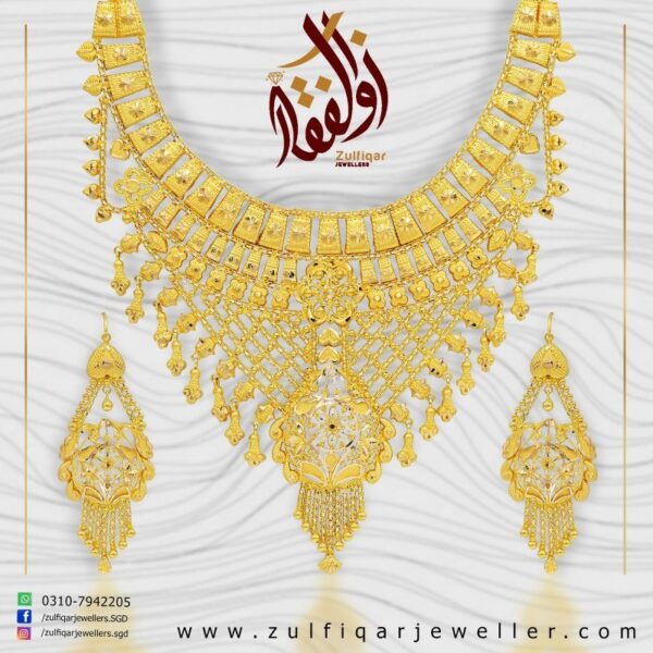 Gold Necklace Design 051