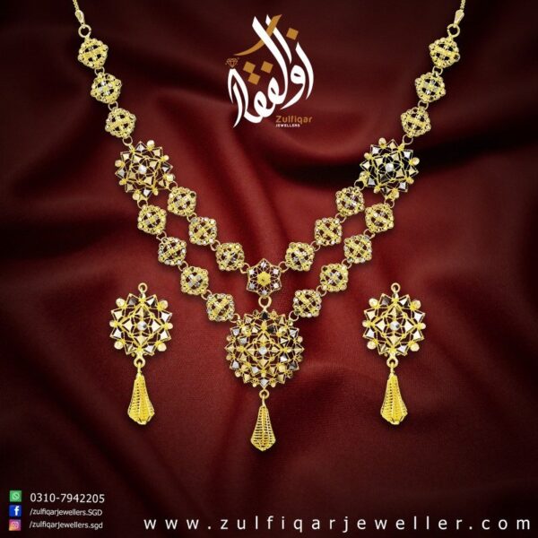 Gold Necklace Design 065