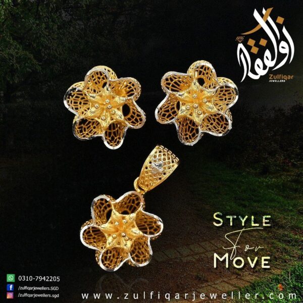 Gold Pendant Design 008