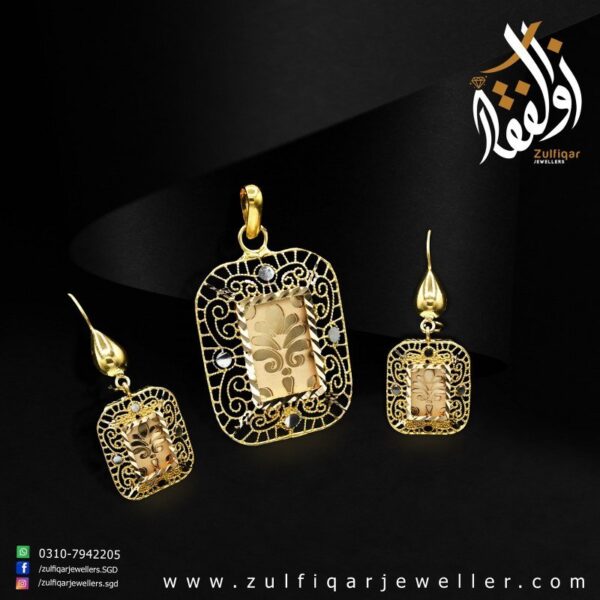 Gold Pendant Design 016