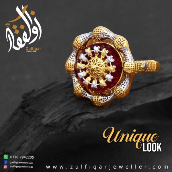 Gold Ring Design 027