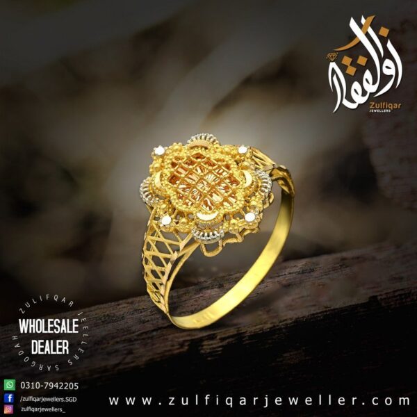 Gold Ring Design 095